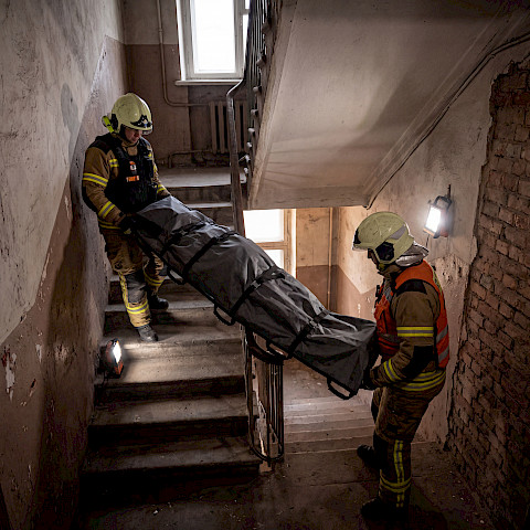 Rescue Strong, Bergungstragen