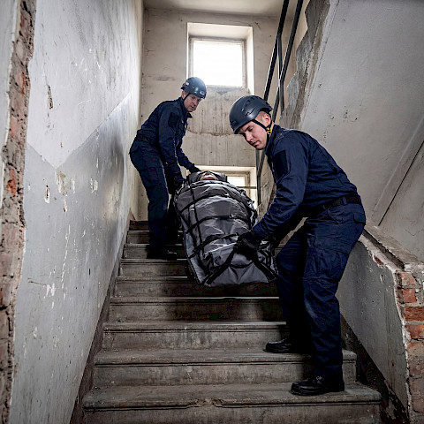 Rescue Strong, Bergungstragen