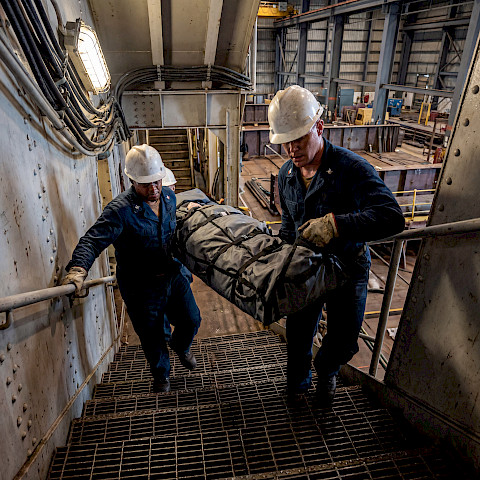 Rescue Strong, Bergungstragen