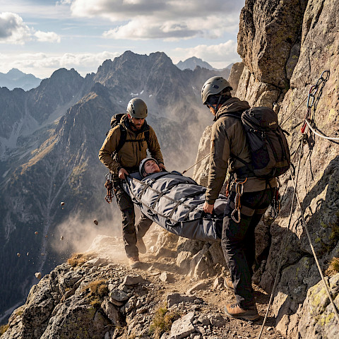 Rescue Strong, Bergungstragen